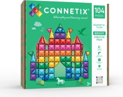 Bright Creative Pack magnetic building set, 104 pieces