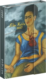 Седмичен магнитен планер Notique Frida Kahlo 2027, 11 × 16 см