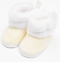 Бебешки зимни ботушки NEW BABY бежови (3–6 месеца)