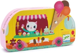 Пъзел Сладоледът пътува - DJECO - 16 части