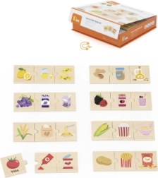 VIGA wooden puzzle: relationships between nature and food