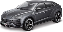 Bburago Lamborghini Urus метален модел 1:18 Plus, металик сив