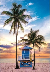 Пъзел CLEMENTONI Miami Beach, Florida 500 части