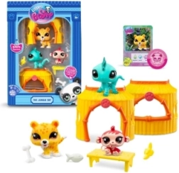 Littlest Pet Shop Джунгла – 3 животинки