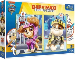 Детски двустранни пъзели Baby Maxi 2×10 – Пес Патрул: Радостната банда