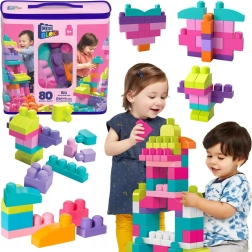 Mega Bloks цветни строителни кубчета за деца