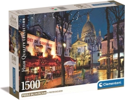 Пъзел 1500 части – компактен Paris Montmarte