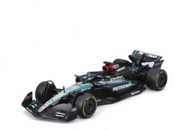 Метален модел Bburago 1:43 Mercedes‑AMG Petronas F1 W15 2024 #63 George Russell