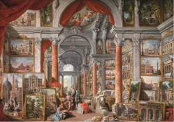 Art Puzzle Museum Series: изглед към съвременен Рим, 2000 части