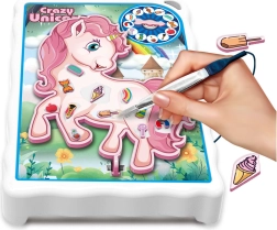 Еднорог – вибрираща игра с пинсета за деца