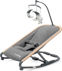 Children's rocking bouncer Snuggle New Baby grey