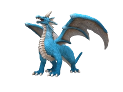 Митичен дракон Водна фигурка