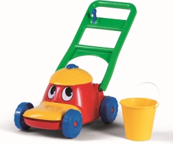 Cheerful Plastic Lawn Mower for Kids