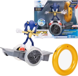 Комплект JAKKS SONIC THE HEDGEHOG – фигурка на дистанционно управлявано превозно средство с пръстен