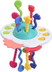 Playgo сензорна разтегателна играчка с балончета 16 см