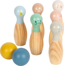 Small Foot дървени кегли Garden Buddies