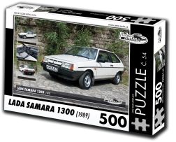 Retro-cars puzzle Lada Samara 1300 (1989) 500 pieces