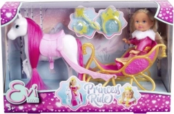 Кукла Evi Love принцеско возене с шейна и конче