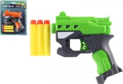 Пистолет за пянави стрели 12 × 14 см, 3 стрели, 2 цвята