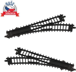 Коловози – стрелки за детски влакчета, 2 бр.