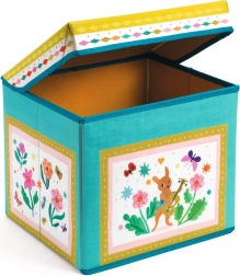 Toy Box and Seat Djeco Caravan