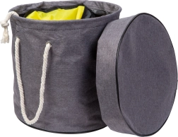 Foldable Toy Mat with Storage Basket Ø 135 cm