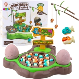 Игра за деца Хващане на динозаври с магнитчета със звуци