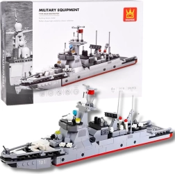 Wange Type 052D Destroyer Building Set – modern destroyer (376 pieces)