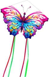 Летящ Дракон Пеперуда Син