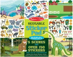 Sticker Repetition with Landscape Theme