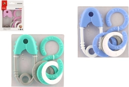 Дрънкалка безопасна игла и осмица в кутия