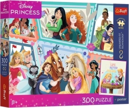 Trefl Disney Princess Страхотен бал – пъзел 300 части + плакат