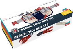 Дървен комплект инструменти с колан за деца от 3 години