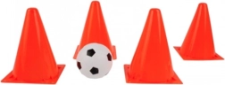 Training Cones with Poles and Ball for Kids