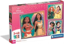 Пъзел Disney Принцеси 3x48 части