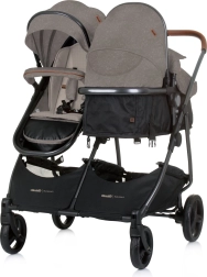 Chipolino twin stroller Duo Smart Tiramisu 2-in-1