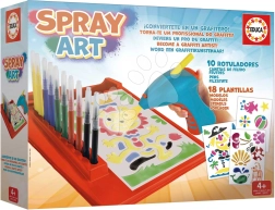 Educa Spray Art – креативен комплект за пръскане за деца