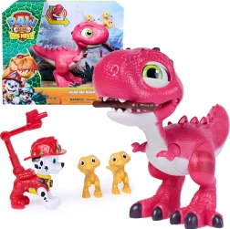 Spin Master Paw Patrol: The Dino Movie интерактивен динозавър Rhubarb с фигурка Marshall и аксесоари