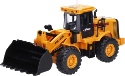 Wheeled Excavator with Light and Sound Effects, 27 cm