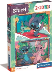 Пъзел 2×20 части Disney Stitch – Clementoni