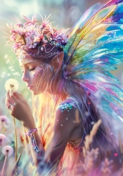 Пъзел 500 части фея Make a Wish – CASTORLAND