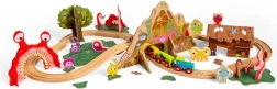 Bigjigs Rail wooden monster train set