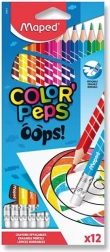 Пастели Maped Color'Peps Oops с гума 12 бр.