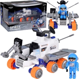 Играчка космически роувър с 6 колела и фигурка на астронавт