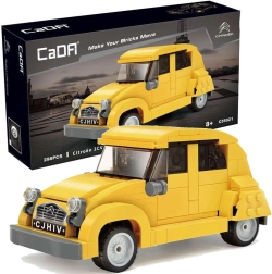 CaDA жълта градска кола Citroen 2CV