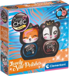 Clementoni Crazy Chic Beauty: комплект лакове за нокти Lovely – Двоен пакет