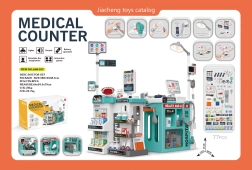Mega Little Doctor Set, Blue, 77 Pieces