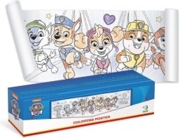Плакат за оцветяване PAW PATROL 70 × 16 см