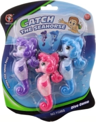 Играчка за вода потъващи морски кончета, комплект 3 бр.