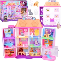 Сглобяема къщичка за домашни любимци Pet House – комплект с фигурки и аксесоари
